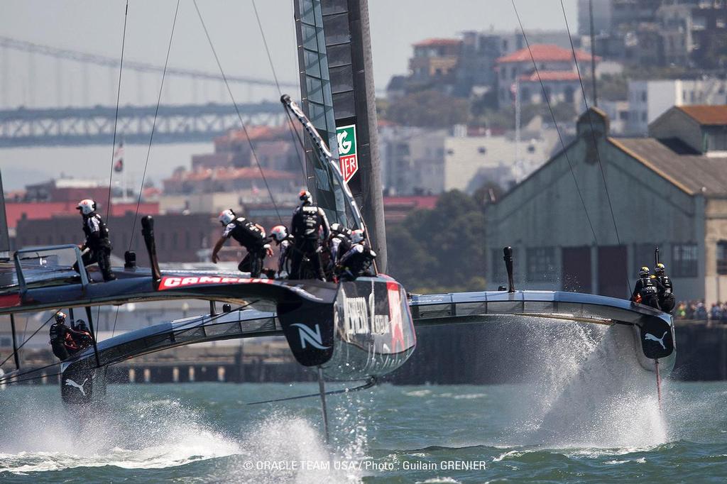 AC34 Match / ETNZ vs OTUSA DAY 9 - Race 12 / 34th America's Cup / ORACLE TEAM USA / San Francisco (USA) / 19-09-2013 © Guilain Grenier Oracle Team USA http://www.oracleteamusamedia.com/