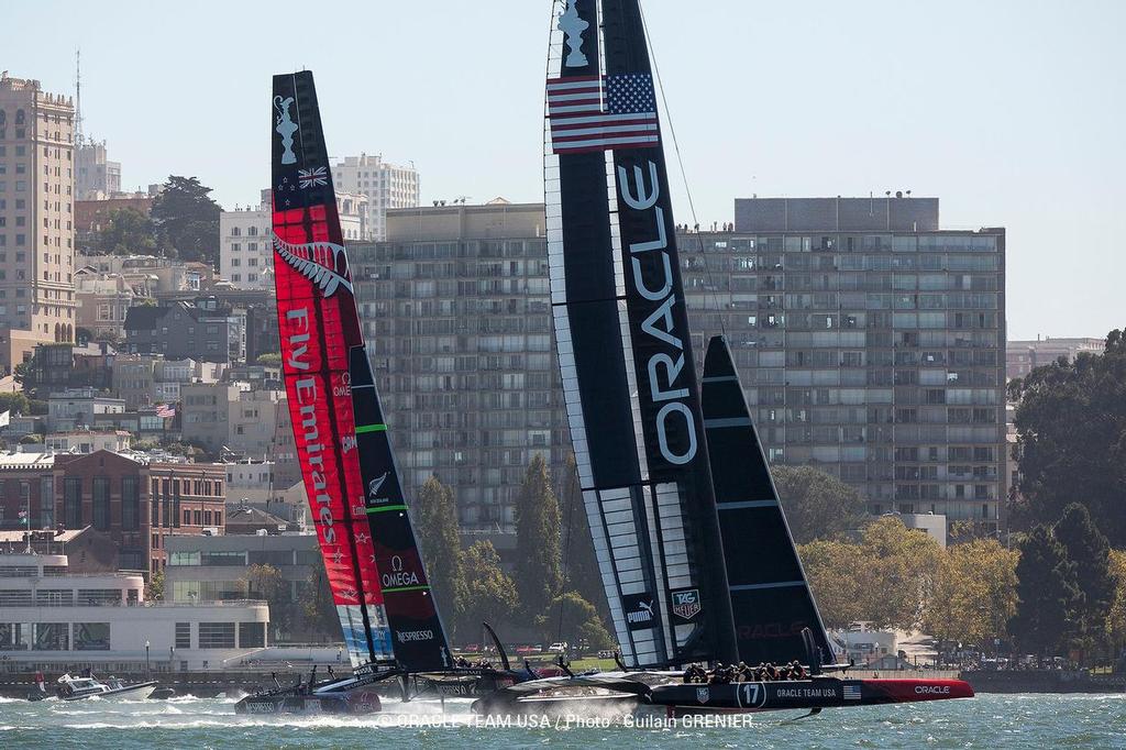 34th America&rsquo;s Cup / ORACLE TEAM USA / San Francisco (USA) / 19-09-2013 &copy; Guilain Grenier Oracle Team USA http://www.oracleteamusamedia.com/