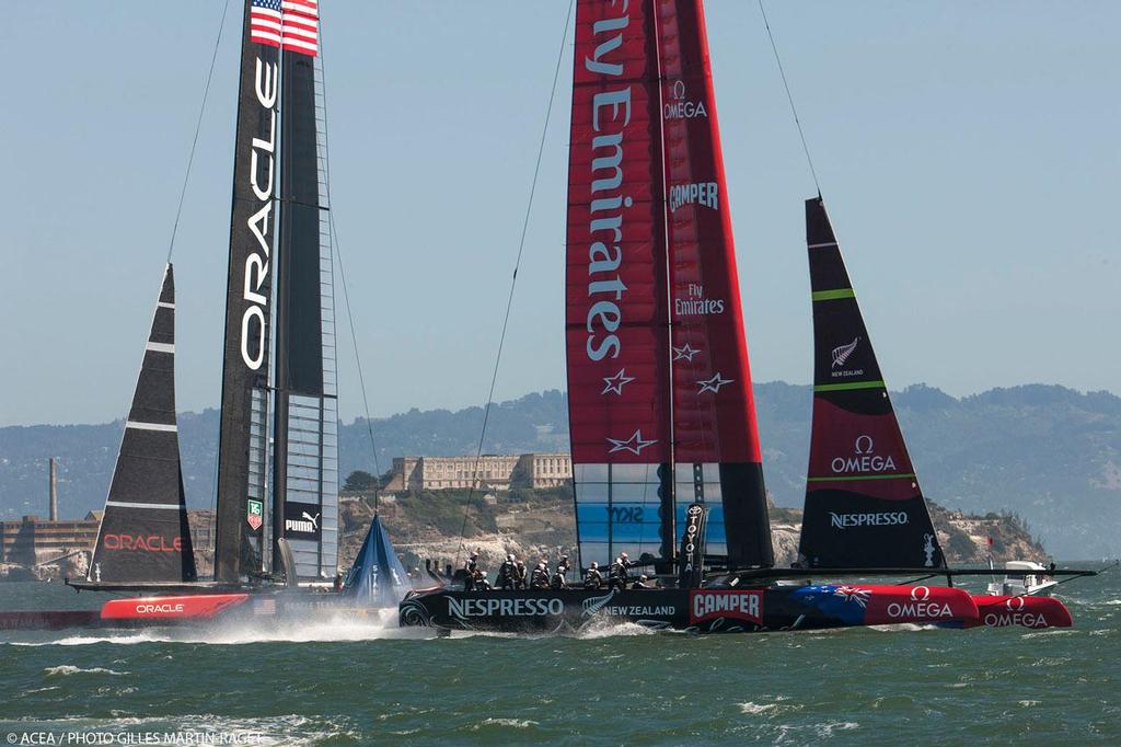 17/09/2013 - San Francisco (USA,CA) - 34th America's Cup - Final Match - Racing Day 7
 photo copyright ACEA - Photo Gilles Martin-Raget http://photo.americascup.com/ taken at  and featuring the  class