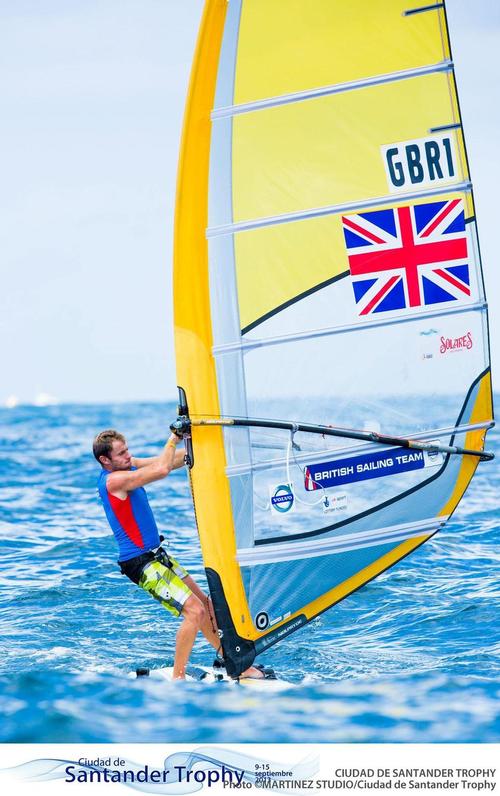 Ciudad de Santander Trophy - Nick Dempsey in action in the RS:X men’s fleet © Martinez Studio/ Santander City Trophy http://www.santander2014.com/