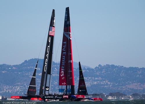 One design wingsails will be required - reducing design team size and options © Carlo Borlenghi/Luna Rossa http://www.lunarossachallenge.com