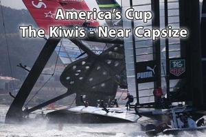 Ac-Kiwi-capsize photo copyright ACEA / Photo Abner Kingman http://photo.americascup.com taken at  and featuring the  class
