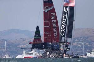 14/09/2013 - San Francisco (USA,CA) - 34th America's Cup - ORACLE Team USA vs Emirates Team New Zealand, Race Day 5 photo copyright  ACEA / Photo Balazs Gardi http://www.americascup.com/ taken at  and featuring the  class