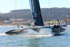 18/09/2013 - San Francisco (USA,CA) - 34th America's Cup - ORACLE Team USA vs Emirates Team New Zealand, Race Day 8 photo copyright ACEA - Photo Gilles Martin-Raget http://photo.americascup.com/ taken at  and featuring the  class