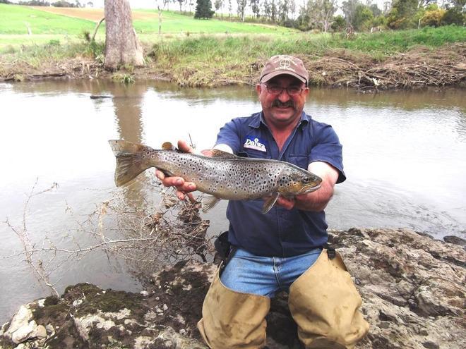 Carl’s cracking trout from a recent trip. © Jarrod Day