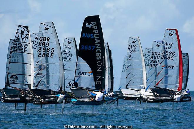  - Day 3 - 2013 Moth Worlds, Hawaii © Thierry Martinez/International Moth Class http://www.moth-sailing.org