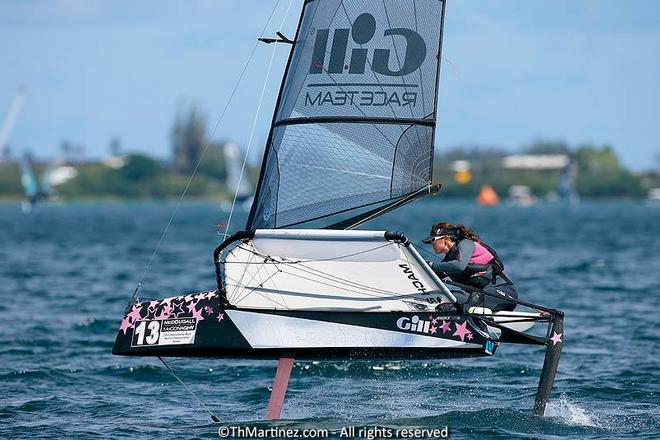  - Day 3 - 2013 Moth Worlds, Hawaii © Thierry Martinez/International Moth Class http://www.moth-sailing.org