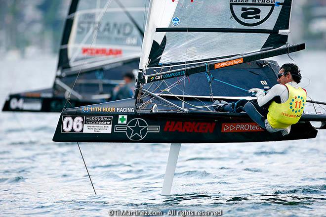 2013 Moth World Championship Day 5 © ThMartinez/Sea&Co http://www.thmartinez.com