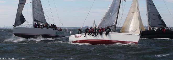 The IRC Class at the 2013 Intercollegiate Offshore Regatta © McMichaelYachts.com http://www.mcmichaelyachtbrokers.com/