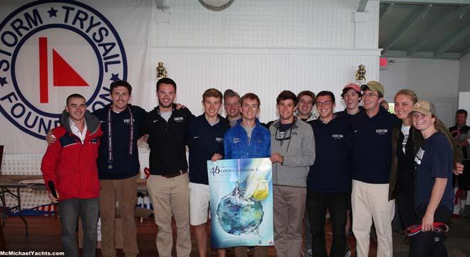 The Georgetown Sailing Team won the PHRF class onboard the Express 37 Lora Ann at the 2013 Intercollegiate Offshore Regatta © McMichaelYachts.com http://www.mcmichaelyachtbrokers.com/