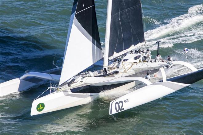 Tom Siebel’s MOD 70 Orion in the Multihull class ©  Rolex/Daniel Forster http://www.regattanews.com