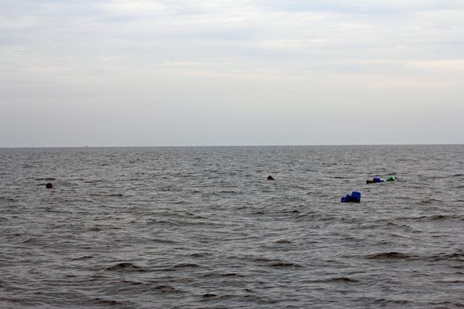 Local made FAD’s for attracting bait. © Jarrod Day