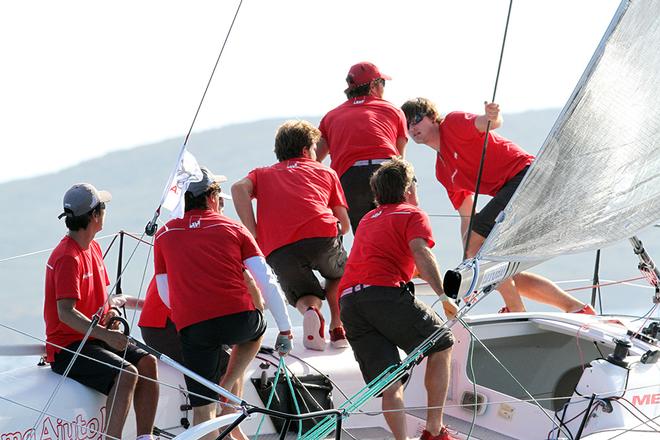 Naofumi Kamei, Mamma Aiuto!during the 2013 Melges 32 World Championship  © 2013 JOY | IM32CA