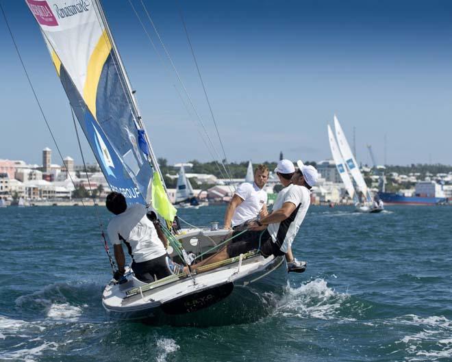 Ferrarese Racing Team on the Practice Day at the Argo Gold Cup, Bermuda, part of the Alpari WMRT. ©  OnEdition / WMRT http://wmrt.com/