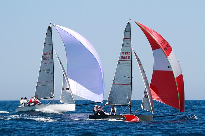 Shaw 650’s Moneypussy and The Stig’s Audi Driving Cousin - Australian Sports Boat Association QLD Titles 2013 © Teri Dodds http://www.teridodds.com