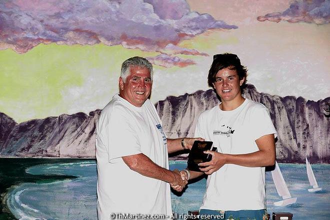 Charlie Connor wins 2013 North American Moth Championship Junior Title  © Thierry Martinez http://www.thmartinez.com