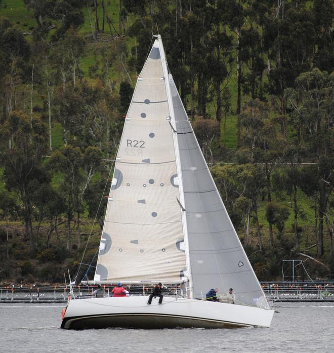 Bombora, which as Micropay Cuckoos Nest, won the 1993 Sydney Hobart. © Peter Campbell