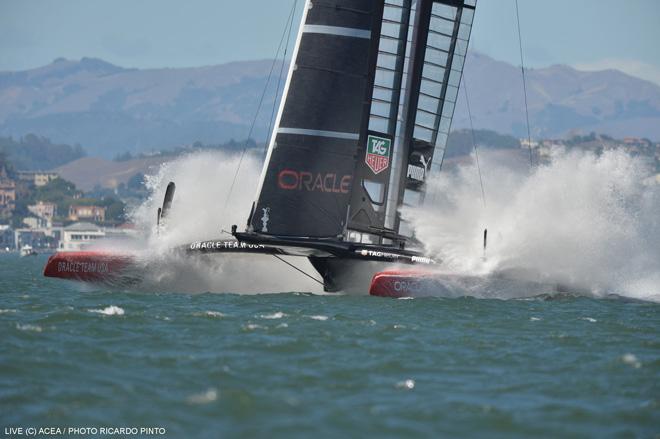 Oracle Team USA -  Race Day 15 © ACEA / Ricardo Pinto http://photo.americascup.com/