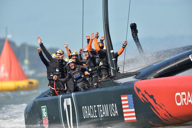 Oracle Team USA - Race Day 15 © ACEA / Ricardo Pinto http://photo.americascup.com/