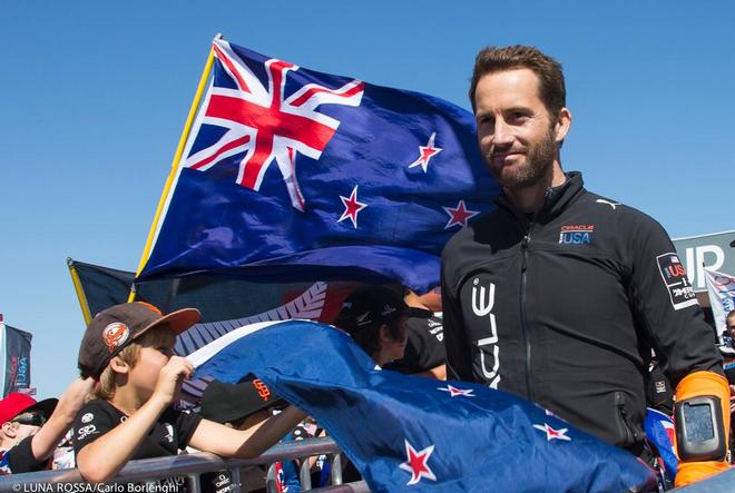 Oracle Team USA tactician Ben Ainslie © Carlo Borlenghi/Luna Rossa http://www.lunarossachallenge.com