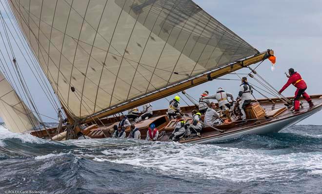 Challenge day Jean Laurain, Club 55 Cup. MOONBEAM III, Sail n: 88, Class: GTR, Type/Year: COTRE AURIQUE/1903, Designer: WILLIAM FIFE ©  Rolex / Carlo Borlenghi http://www.carloborlenghi.net