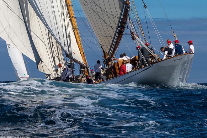 ALTAIR, Sail n: CAG, Class: GTR, Type/Year: GOELETTE AURIQUE/1931, Designer: WILLIAM FIFE ©  Rolex / Carlo Borlenghi http://www.carloborlenghi.net