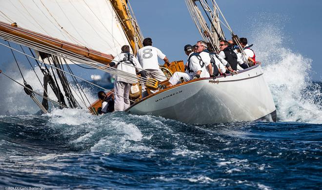 MOONBEAM IV, Sail n: 8, Class: GTR, Type/Year: COTRE AURIQUE/1914, Designer: WILLIAM FIFE ©  Rolex / Carlo Borlenghi http://www.carloborlenghi.net