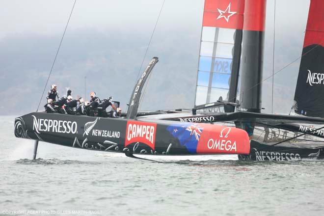 20/09/2013 - San Francisco (USA,CA) - 34th America’s Cup - Oracle Team USA vs Emirates Team New Zealand, Race Day 10 © ACEA - Photo Gilles Martin-Raget http://photo.americascup.com/