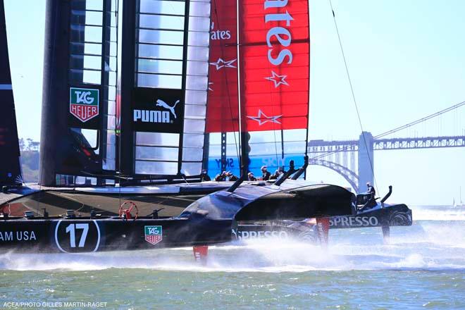 22/09/2013 - San Francisco (USA,CA) - 34th America’s Cup - Oracle Team USA vs Emirates Team New Zealand, Race Day 12 © ACEA - Photo Gilles Martin-Raget http://photo.americascup.com/