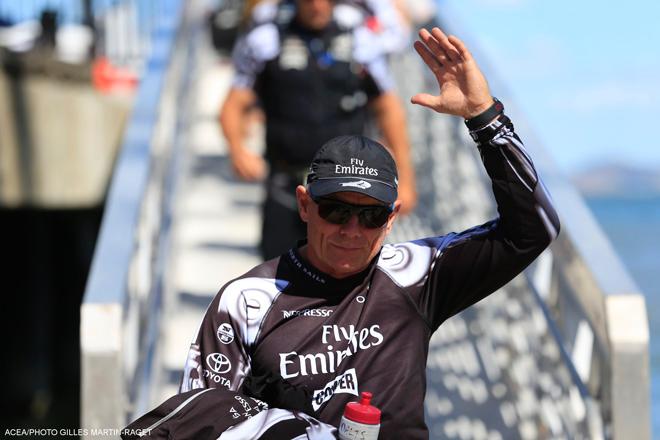 Grant Dalton, Emirates Team New Zealand, Race Day 15 before the final race © ACEA - Photo Gilles Martin-Raget http://photo.americascup.com/