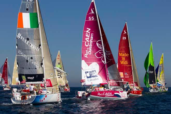 Grand Prix de Barcelone - Regate 1 - Generali Solo 2013 - Barcelone le 27/09/2013 © Alexis Courcoux