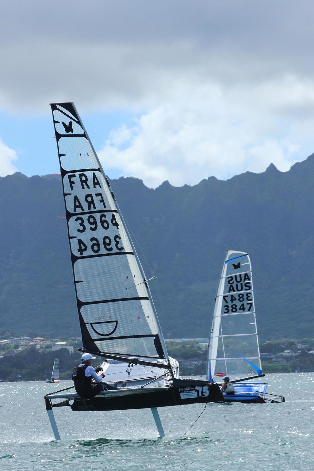 Loick Peyron and Charlie Connor. © Lulu Rsoeman