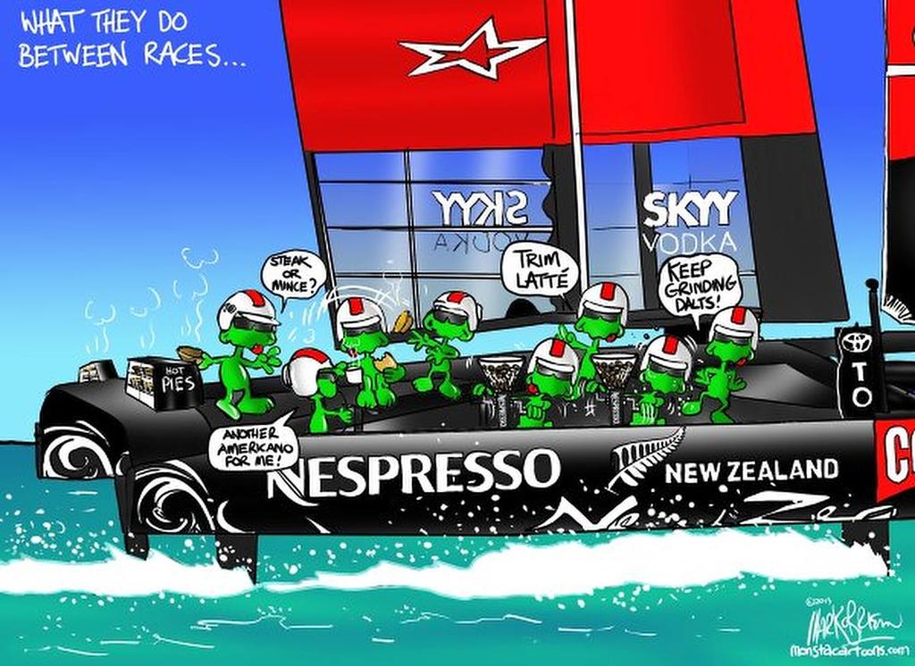 Day 7 - 34th America’s Cup © Monsta http://www.monsta.co.nz