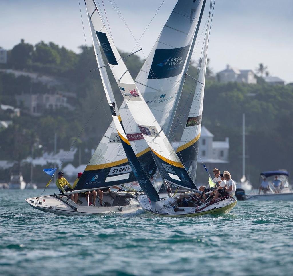 Trefor Match Racing and 36 Below Racing at the Argo Group Gold Cup, Bermuda, part of the Alpari World Match Racing Tour. ©  OnEdition / WMRT http://wmrt.com/