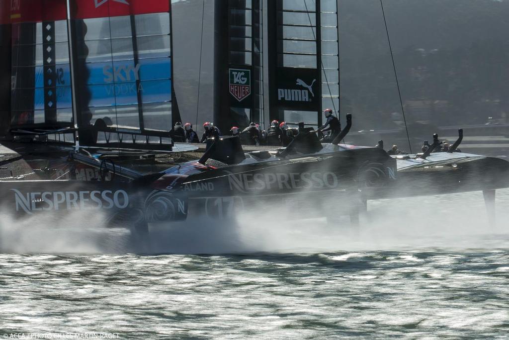 San Francisco (USA,CA) - 34th America&rsquo;s Cup - Final Match - Racing Day 14<br />
 &copy; ACEA - Photo Gilles Martin-Raget http://photo.americascup.com/