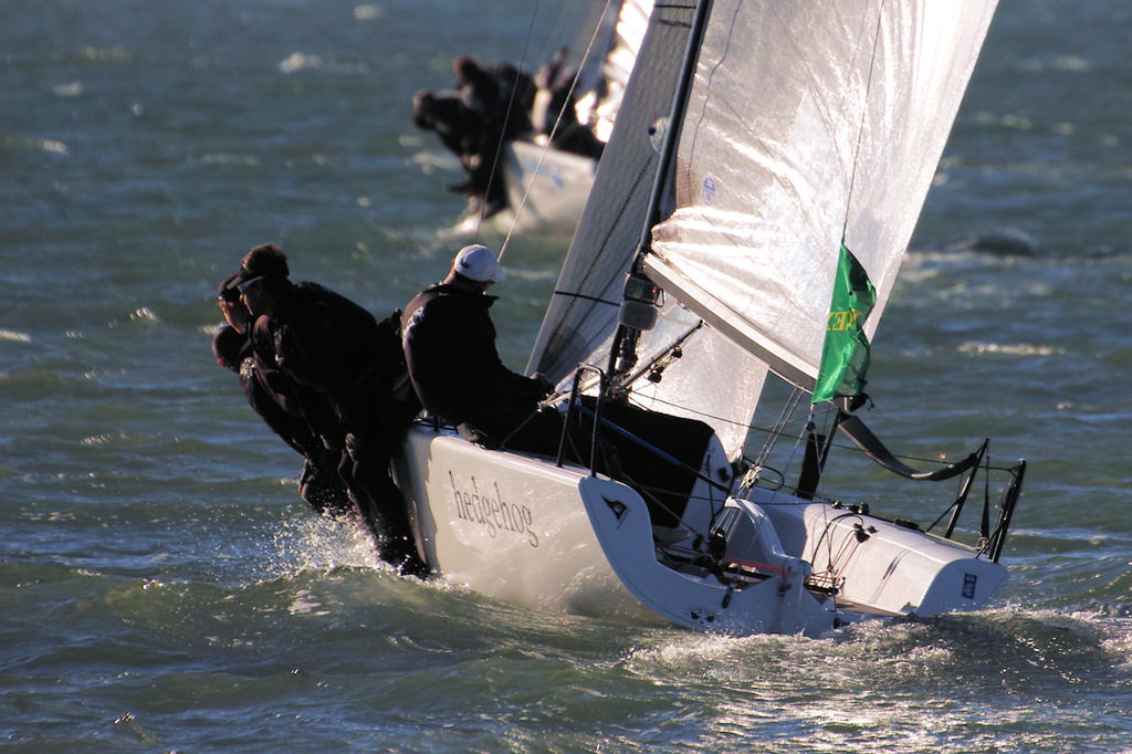 Hiking hard giveth what foot-dragging taketh away - Rolex Big Boat Series photo copyright Chuck Lantz http://www.ChuckLantz.com taken at  and featuring the  class