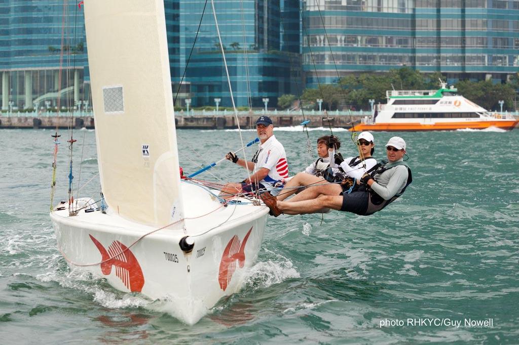 Red Herring, Magic 25 on the race photo copyright  RHKYC/Guy Nowell http://www.guynowell.com/ taken at  and featuring the  class