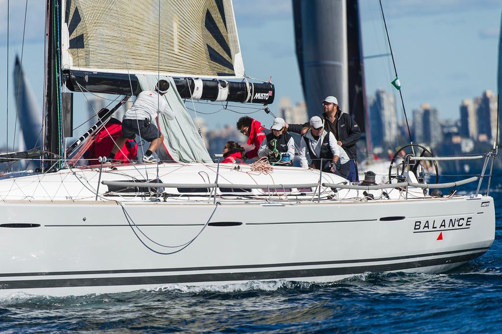 Minerva crossed swords with About Time all day. photo copyright Brett Hemmings, www.sailpix.com.au taken at  and featuring the  class