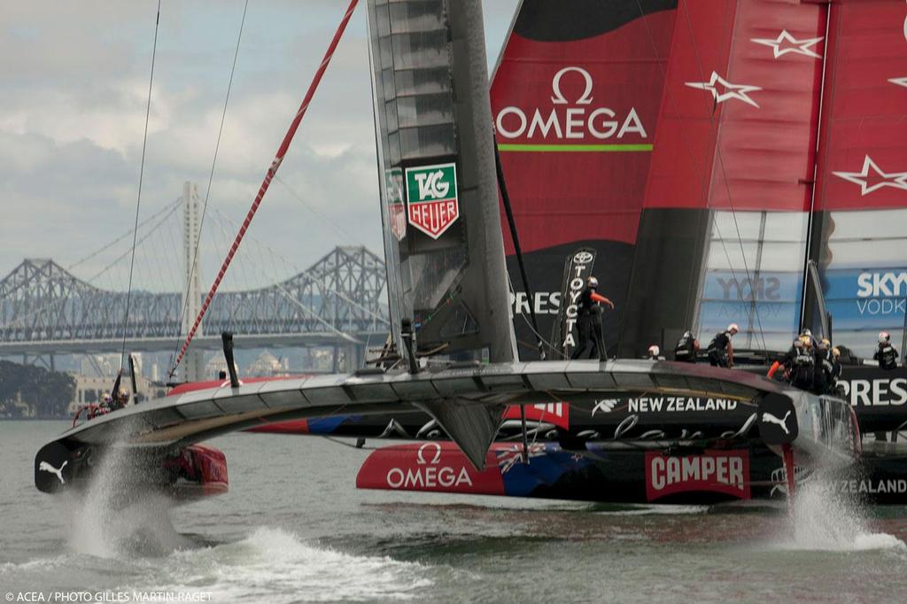 20/09/2013 - San Francisco (USA,CA) - 34th America's Cup - Final Match - Racing Day 10
 photo copyright ACEA - Photo Gilles Martin-Raget http://photo.americascup.com/ taken at  and featuring the  class