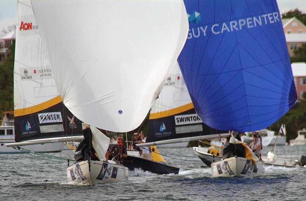 Day 2 racing in the Argo Group Gold Cup sailed out of the Royal Bermuda YC. Credit Talbot Wilson photo copyright  Talbot Wilson / Argo Group Gold Cup http://www.argogroupgoldcup.com/ taken at  and featuring the  class