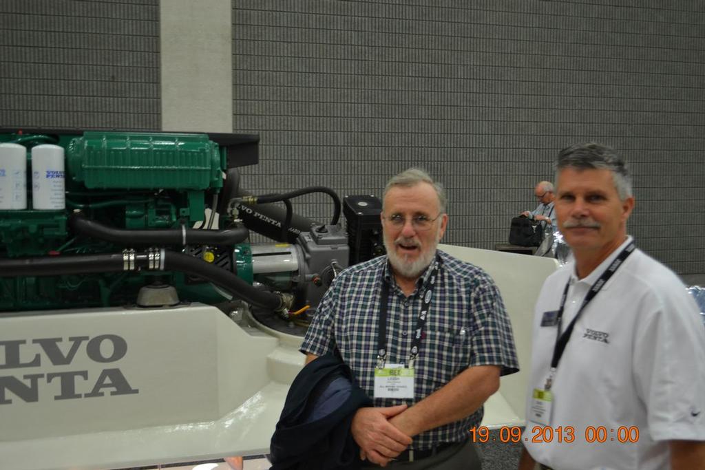 Leigh and David Kennedy Volvo Penta photo copyright Leigh Francis taken at  and featuring the  class