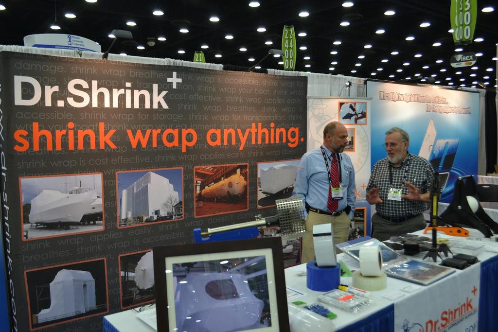 Leigh and Michael Stenberg, President at Dr Shrink Inc photo copyright Leigh Francis taken at  and featuring the  class