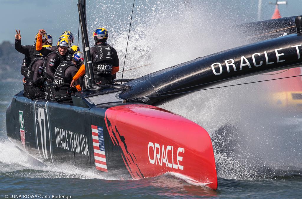 34th America’s Cup final<br />
Oracle Team USA<br />
Race 16<br />
 © Carlo Borlenghi/Luna Rossa http://www.lunarossachallenge.com