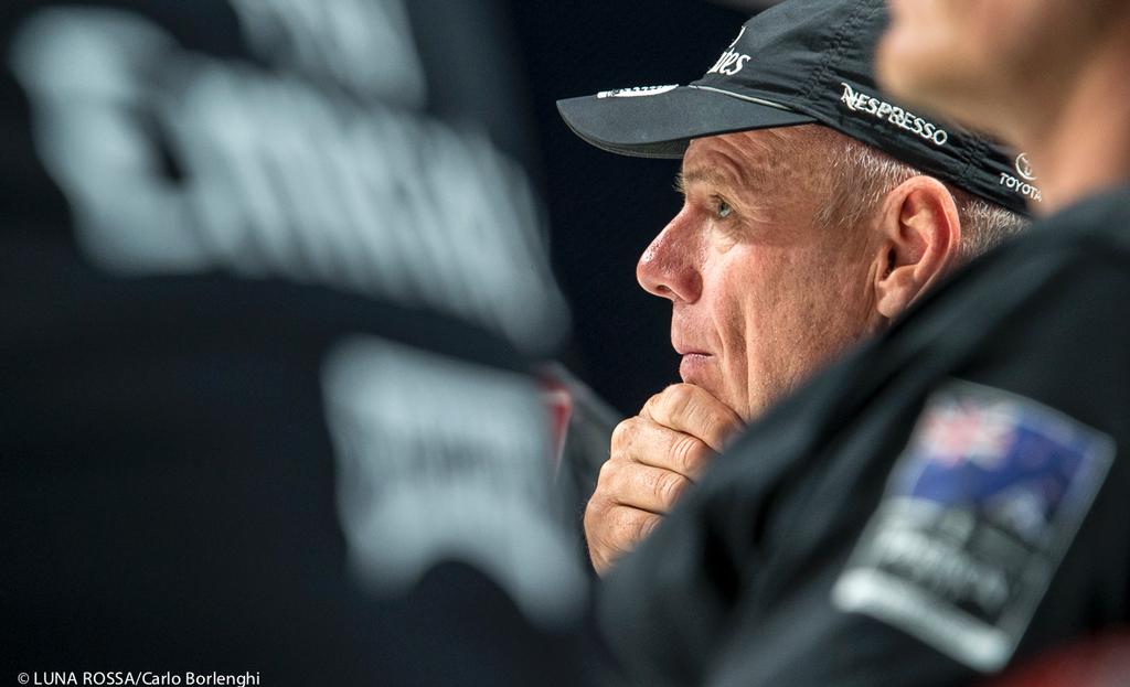 Emirates team NZ MD, Grant Dalton at the final media conference<br />
 © Carlo Borlenghi/Luna Rossa http://www.lunarossachallenge.com