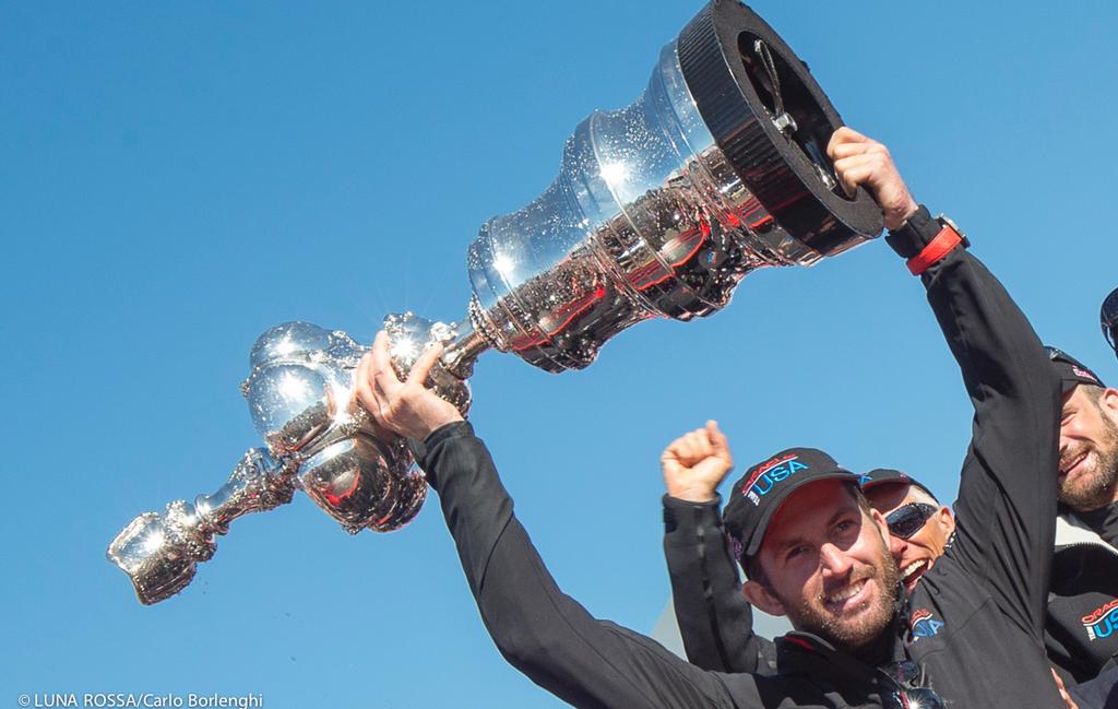 San Francisco
34th AMERICA&rsquo;S CUP
America&rsquo;s Cup final
Oracle Team USA wins the 34th America&rsquo;s Cup photo copyright Carlo Borlenghi/Luna Rossa http://www.lunarossachallenge.com taken at  and featuring the  class