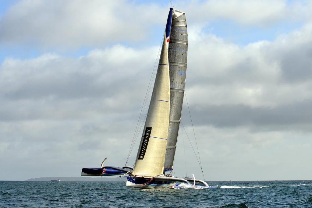 Team Australia sets the record from Sydney to Auckland - October 19, 2013 © Peter Idoine