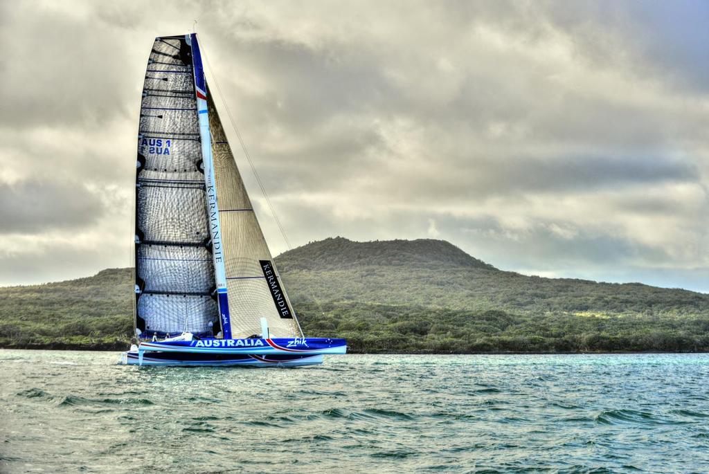 Team Australia sets the record from Sydney to Auckland - October 19, 2013 photo copyright Peter Idoine taken at  and featuring the  class