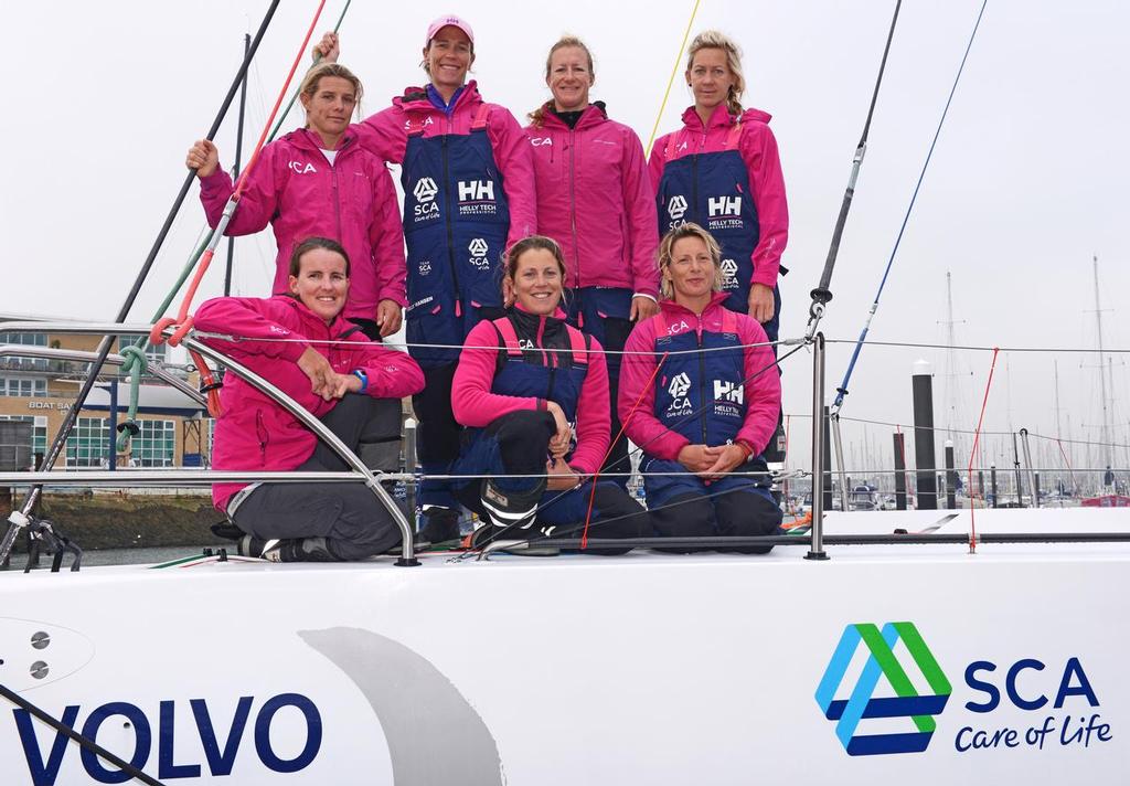 All Women&rsquo;s Volvo Ocean Race Crew Team SCA - Volvo Ocean Race 2014-15 photo copyright  Rick Tomlinson http://www.rick-tomlinson.com taken at  and featuring the  class