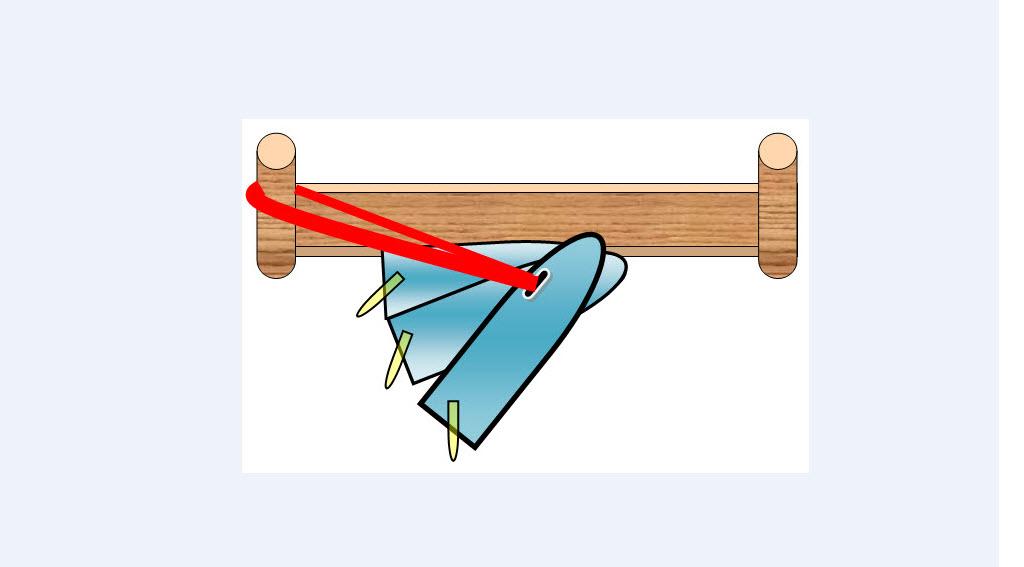 Artificial Pivot Point - Use an artificial pivot point to put you in control of the docking or undocking maneuver from start to finish. Note the rudder position as the skipper uses forward propulsion to bring the stern in. Keep tension on the spring line for control. © Captain John Jamieson