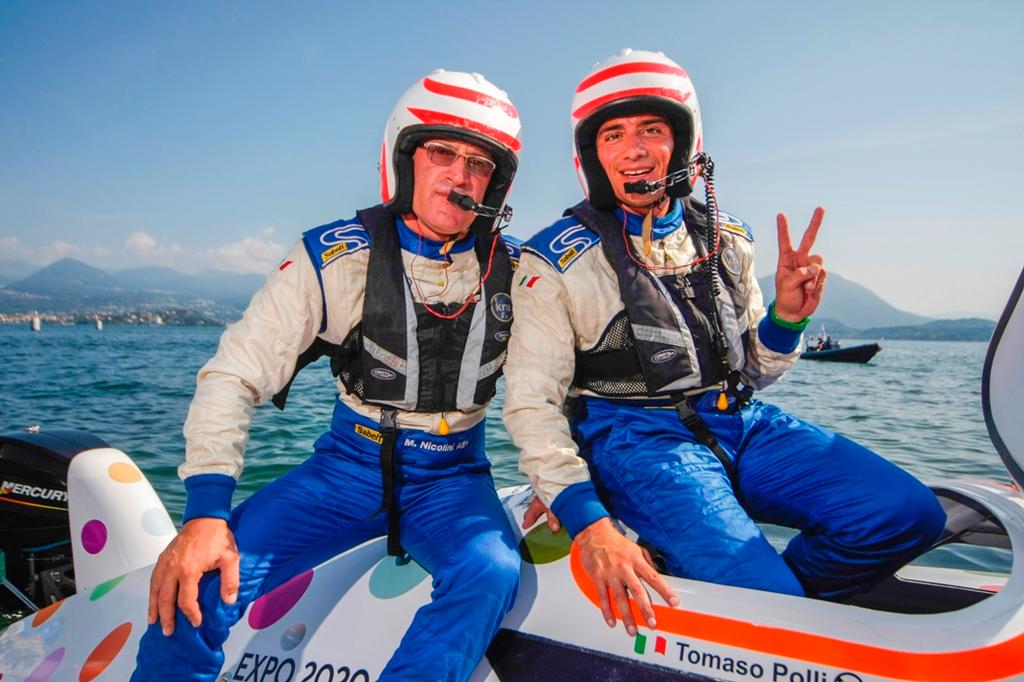 Pilots Matteo Nicolini and Tomaso Polli.  © Karien Jonckheere